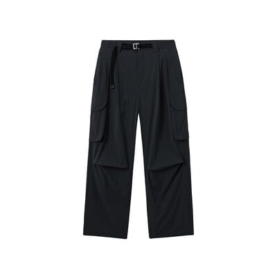 MIZUNO X INSILENCE CARGO PANTS_32MSAP02, 블랙