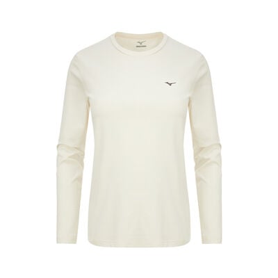 LONG SLEEVE T-SHIRTS (W)_32YA5H20, 크림