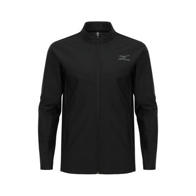 BRUSHED TRICOT TRACK JACKET_32YG5F22, 블랙