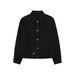 MIZUNO X STU DENIM JACKET_32MTWJ00, 블랙