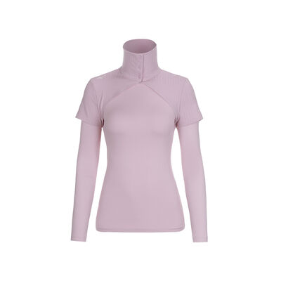 FX 여성 투웨이 티셔츠_52KA1756, 핑크