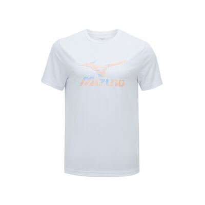 WAVE PATTERN LOGO SHORT SLEEVE_32YA4125, 화이트