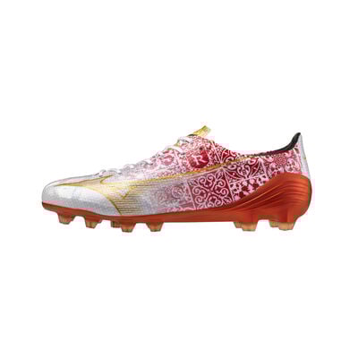 MIZUNO α JAPAN SR4_P1GA2499, 화이트/골드/하이 리스크 레드