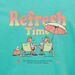 GRAPHIC T-SHIRTS_32YA5B57, 블루 그린