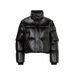 DETACHABLE CROP DOWN JACKET_32YE4822, 블랙