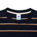 MONOGRAM M STRIPE SHORT SLEEVE_32YA5B81, 네이비