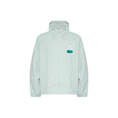 HERITAGE WOVEN HOOD JACKET_32YE5A51, 라이트그레이