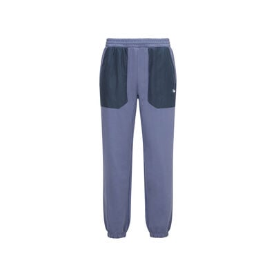 WOVEN PATCH SWEAT PANTS_32YD4552, 라이트네이비