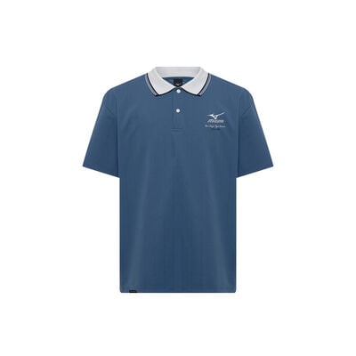 STRIPE POLO SHIRTS_32YA5B33, 인디고