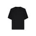 WOVEN SHORT SLEEVE_32YA5B28, 블랙