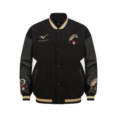 MIZUNO * OVER THE PITCH VARSITY JACKET_32YE5F47, 블랙