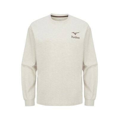 HERITAGE COTTON LONG SLEEVE_32YA5F50, 오트밀 멜란지