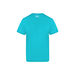 POLY BIG LOGO SHORT SLEEVE_32YA5B20, 터쿼이즈