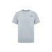 POLY SMALL LOGO SHORT SLEEVE_32YA5B23, 라이트그레이/블루
