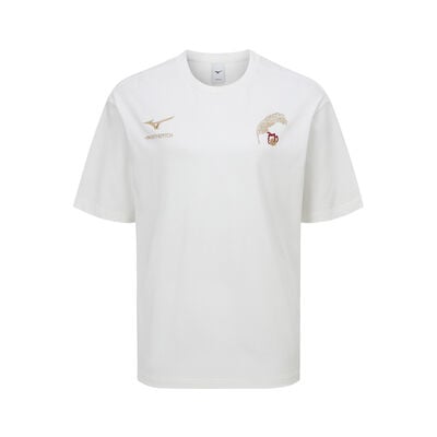 MIZUNO * OVER THE PITCH T-SHIRTS_32YA5F47, 화이트