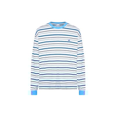 MONOGRAM M STRIPE LONG SLEEVE_32YA5A80, 오프화이트