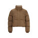DETACHABLE CROP DOWN JACKET_32YE4822, 브라운