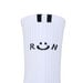 RUN CUSHION SOCKS (14cm)_33YX2502, 화이트블랙