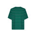 MONOGRAM M STRIPE SHORT SLEEVE_32YA5B81, 다크 그린
