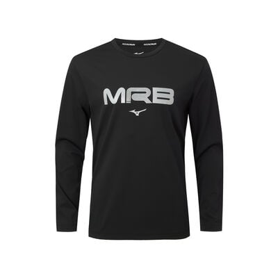 RUNNING GRAPHIC LONG SLEEVE_32YA4500, 블랙