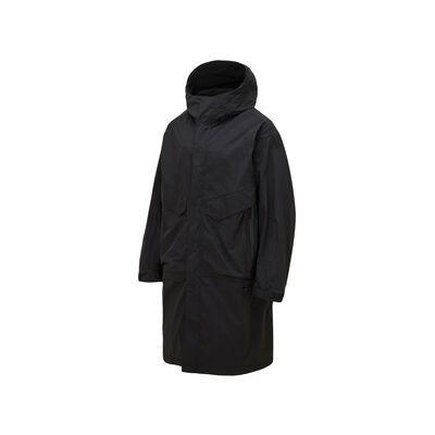 HOOD SHELL PARKA JACKET_32YE2080, 블랙