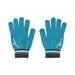 KNIT GLOVE_C32JYC502, 터쿼이즈