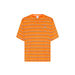 MONOGRAM M STRIPE SHORT SLEEVE_32YA5B81, 오렌지