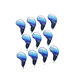 TOUR HEAD COVER-IRON_5LGH2514, 화이트/블루