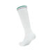 MULTI KNEE SOCKS (33CM)_33YX2312, 화이트/그린
