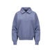 SWEAT HALF ZIP CROP MTM_32YC4850, 라이트네이비
