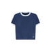 HERITAGE COTTON SHORT SLEEVE (W)_32YA5E51, 네이비
