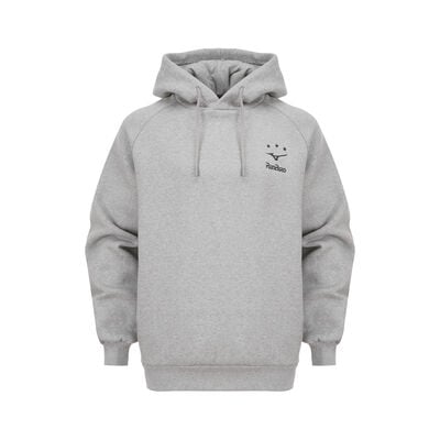 HERITAGE HOOD PULLOVER_32YC5F51, 그레이 멜란지