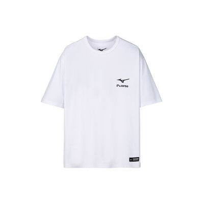 MIZUNO X ILCORSO GRAPHIC SHORT SLEEVE_32MI5I02, 화이트