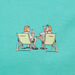 GRAPHIC T-SHIRTS_32YA5B57, 블루 그린