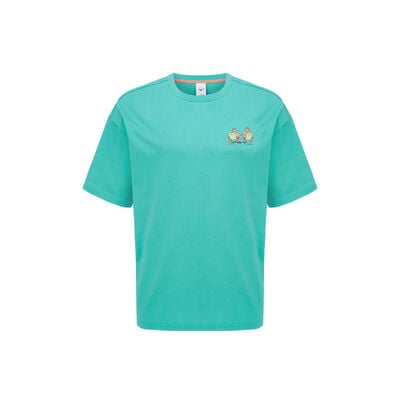 GRAPHIC T-SHIRTS_32YA5B57, 블루 그린