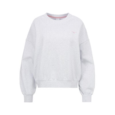 SWEAT CROP MTM (W)_32YC5H20, 화이트 멜란지