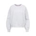 SWEAT CROP MTM (W)_32YC5H20, 화이트 멜란지