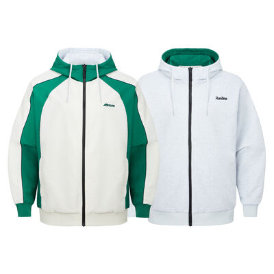 REVERSIBLE HOOD JACKET_32YE4550, 크림