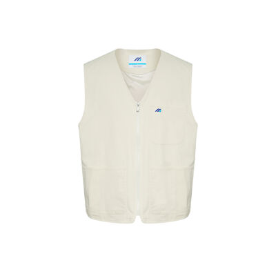 MONOGRAM WORK VEST_32YE5B80, 라이트 베이지