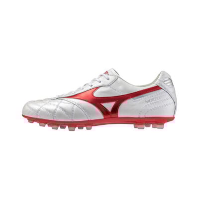 MORELIA II JAPAN AG_P1GA2503, 화이트/모렐리아 40th 레드/갤럭시 실버
