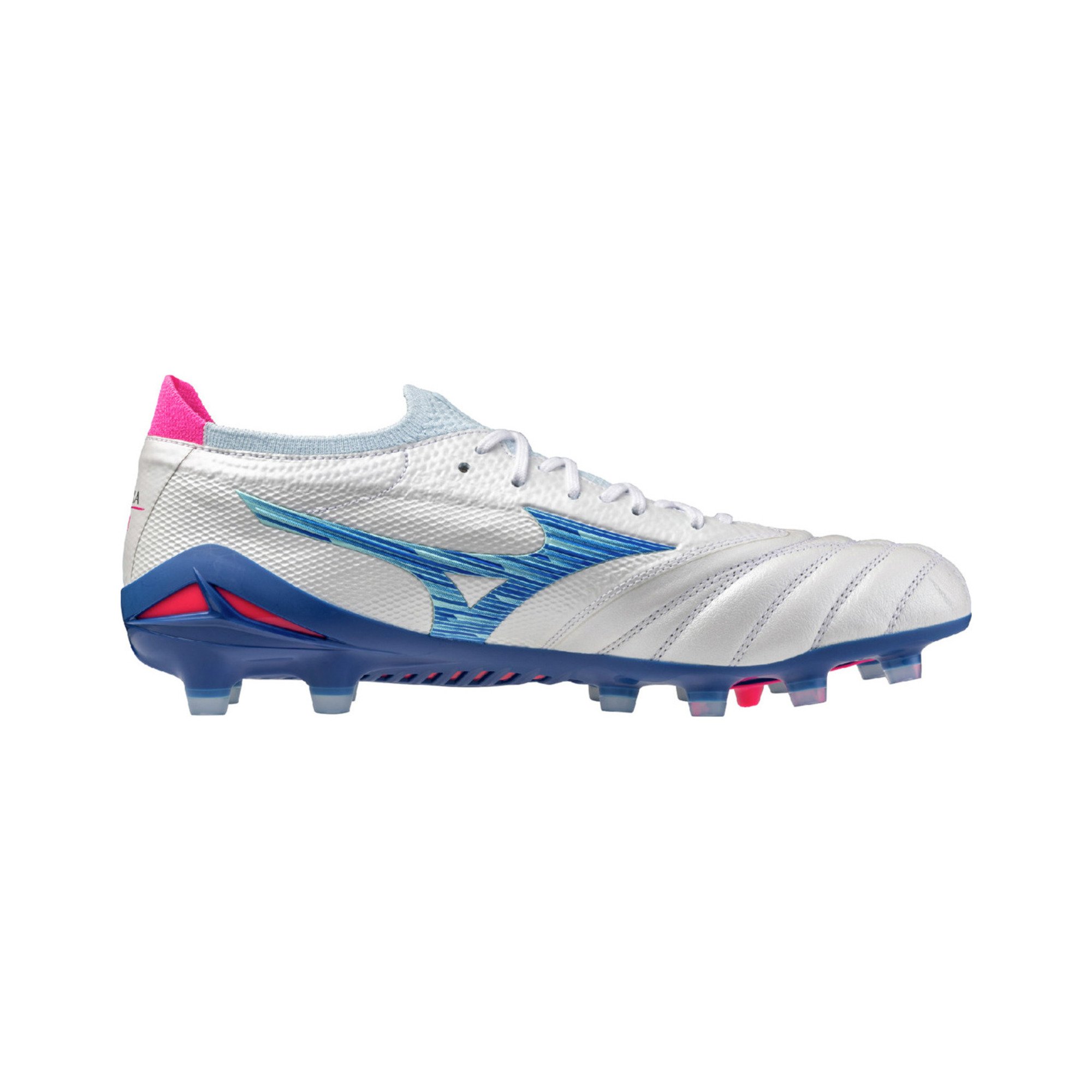 MORELIA NEO IV B JAPAN_P1GA2540, 화이트/태너저 터쿼이즈/핑크 테트라, hi-res MORELIA NEO IV B JAPAN_P1GA2540, 화이트/태너저 터쿼이즈/핑크 테트라