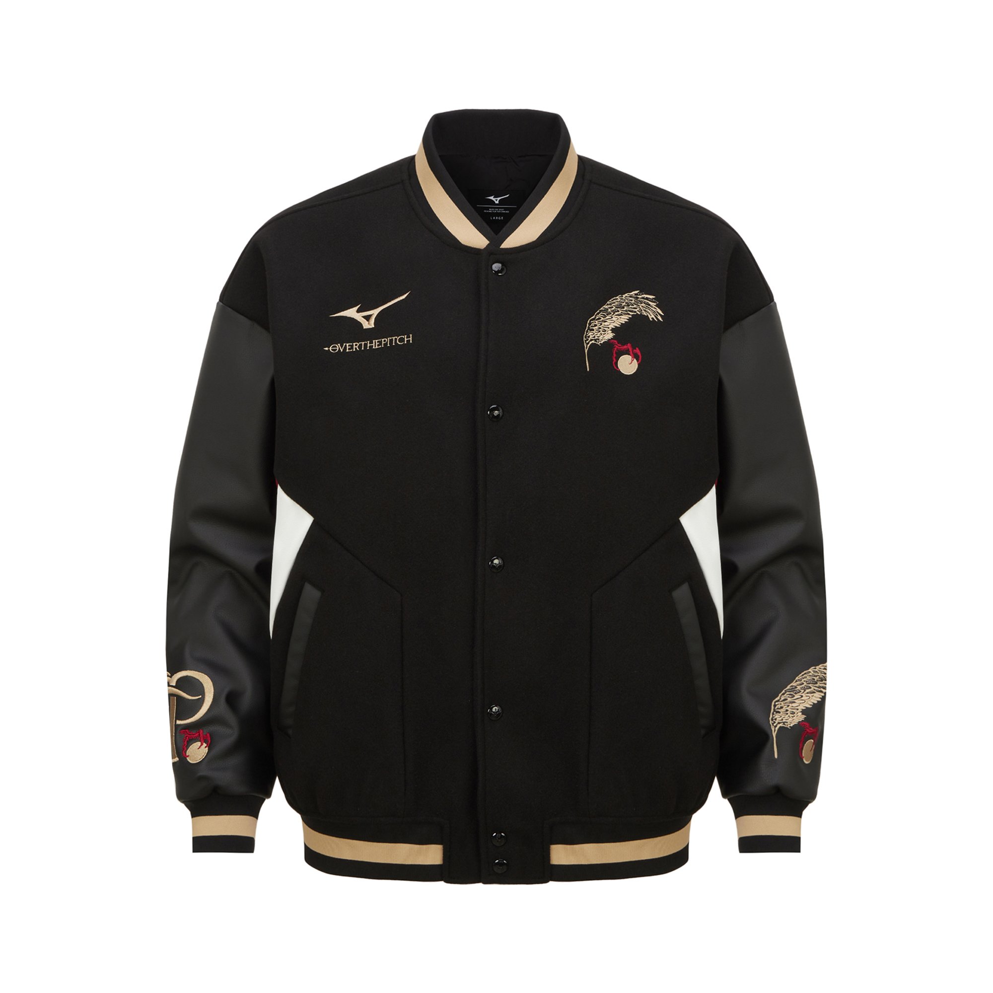 MIZUNO * OVER THE PITCH VARSITY JACKET_32YE5F47